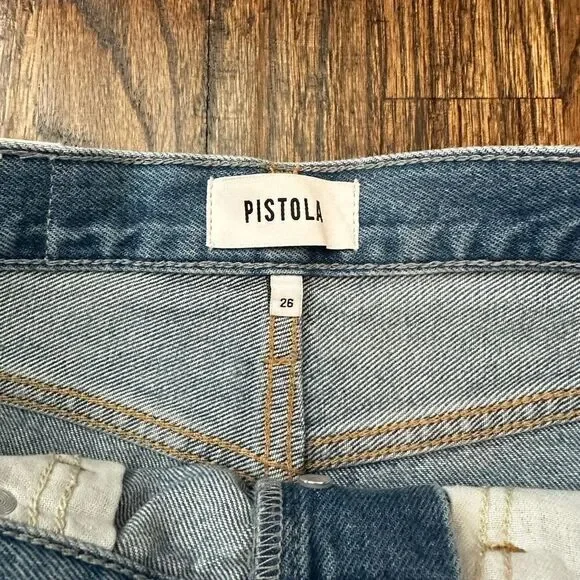 Pistola Nova High Rise Jean shorts